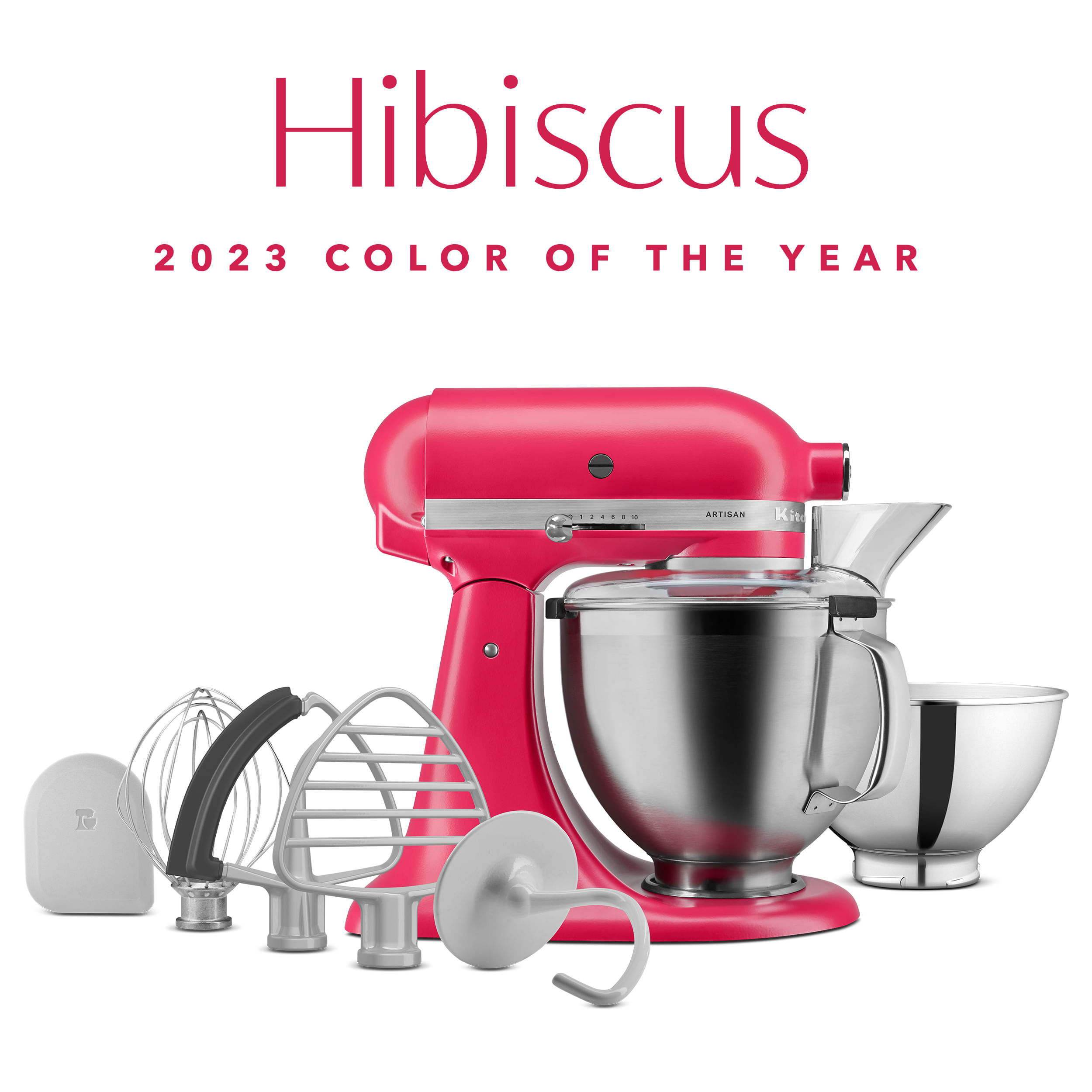 Batidora Artisan 4.7 L – Rojo Carmesí