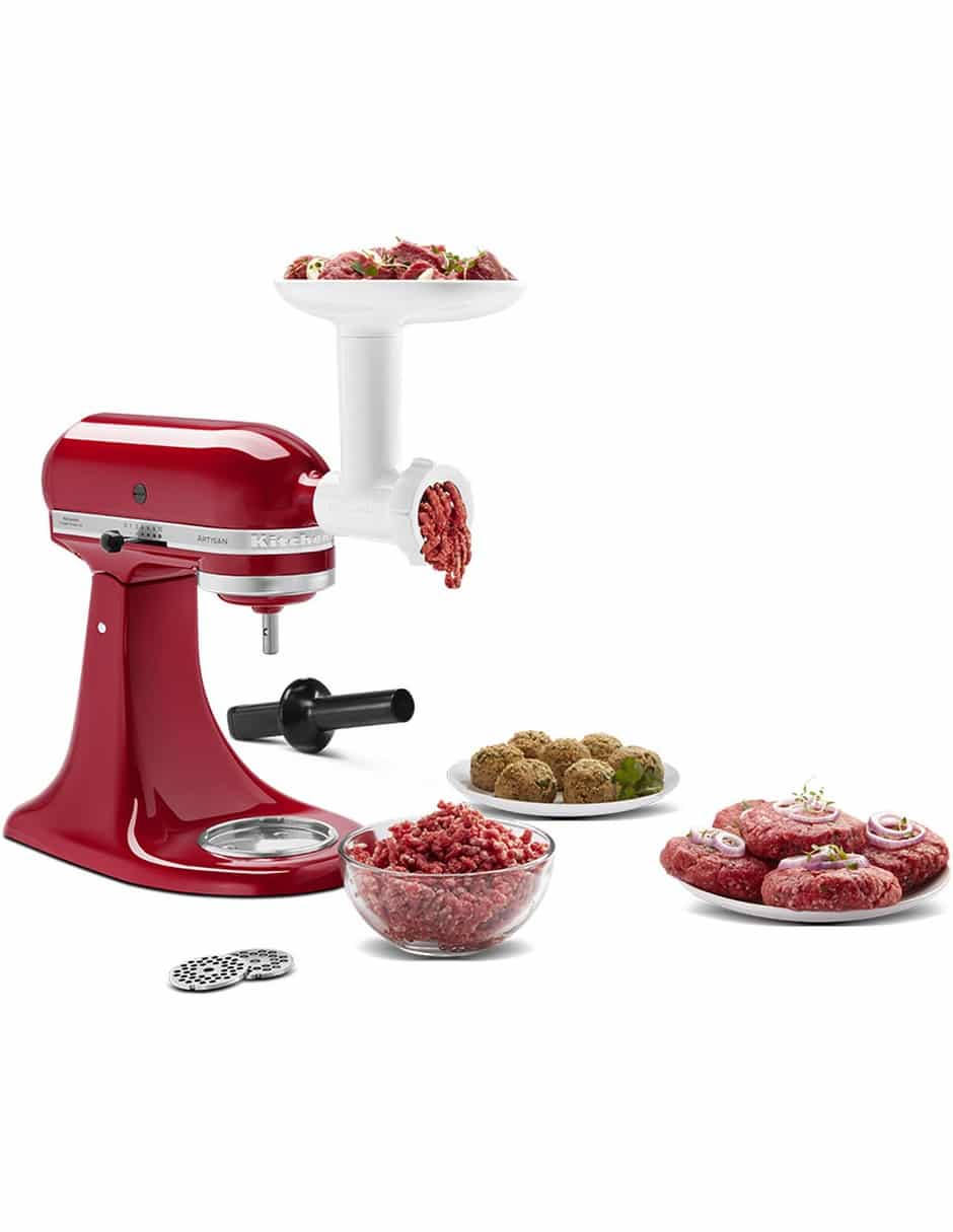 Aditamento de molino para carnes – White
