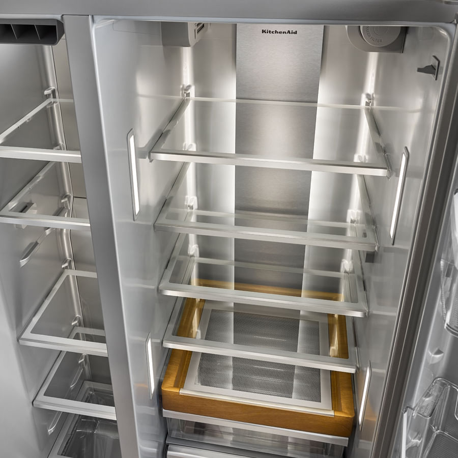 Refrigerador Side-by-Side 20.8 p³ Counter-Depth con In-Door-Ice – Stainless