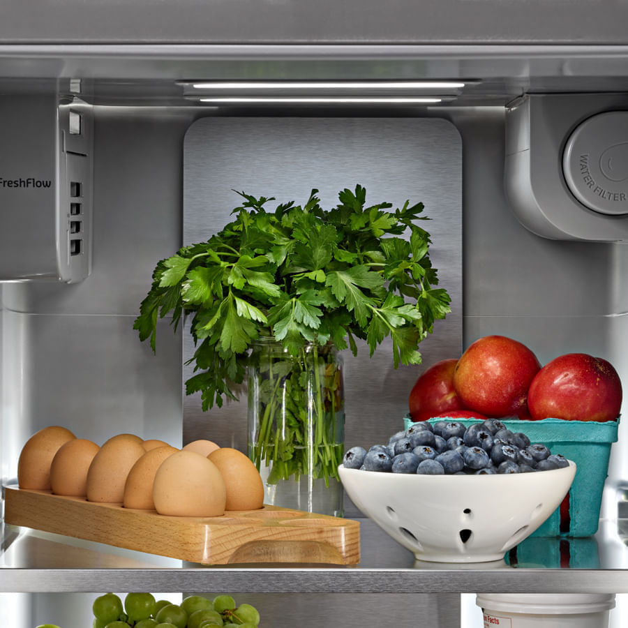 Refrigerador Side-by-Side 20.8 p³ Counter-Depth con In-Door-Ice – Stainless