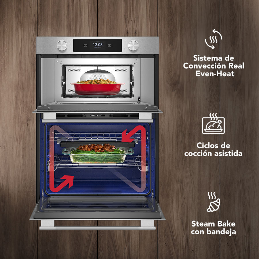 Horno Combinado 30" Convección True Even-Heat – Stainless