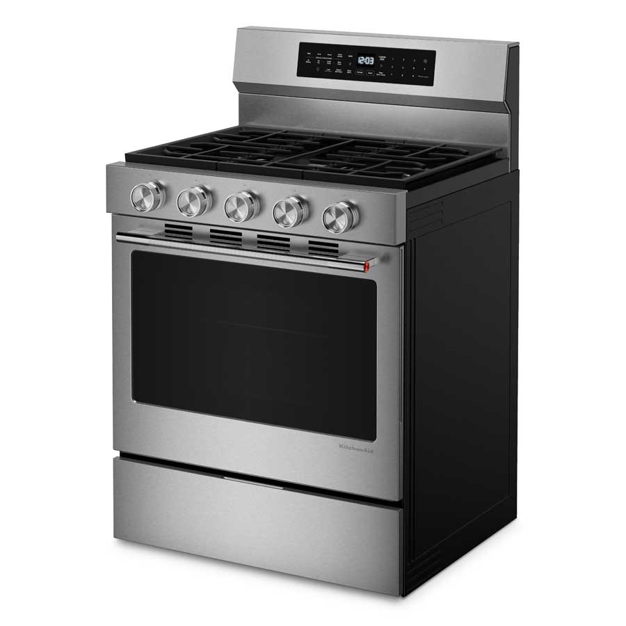 Estufa de Gas Smart con Convección Real Even-Heat – Stainless