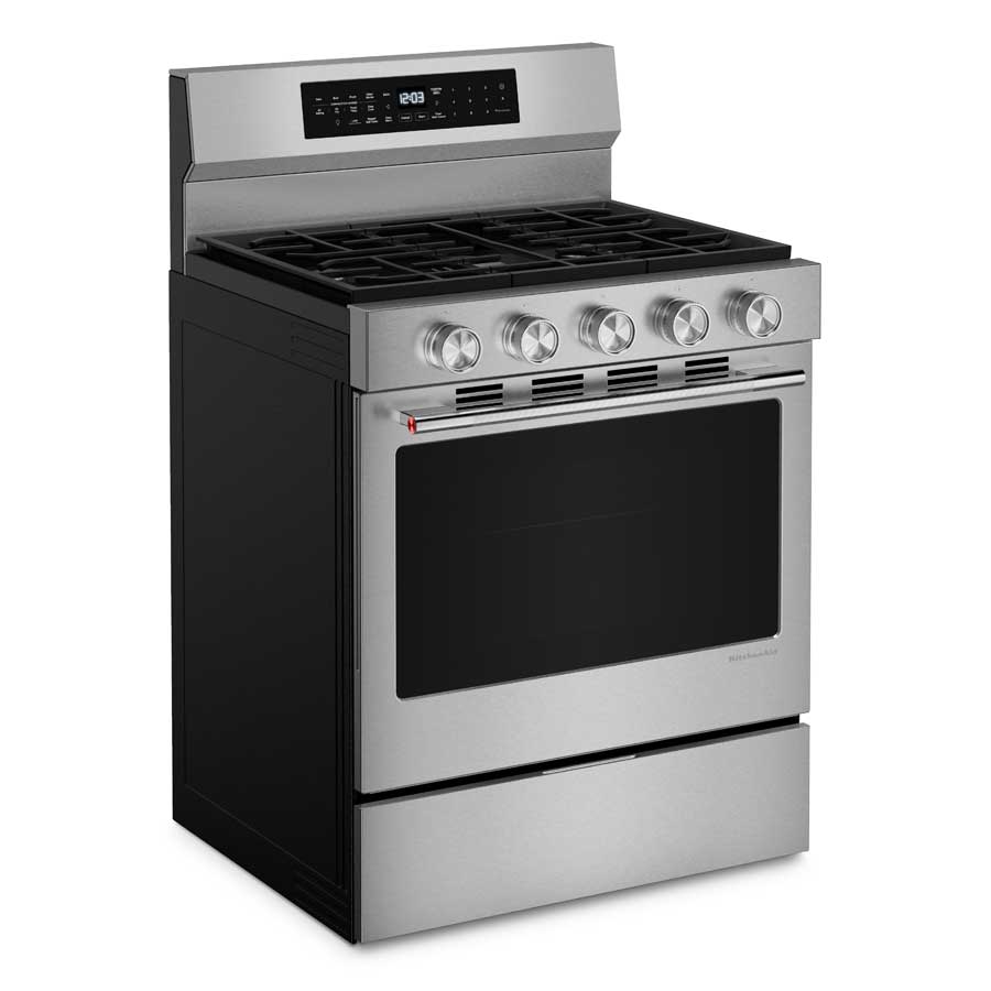 Estufa de Gas Smart con Convección Real Even-Heat – Stainless